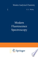 Modern Fluorescence Spectroscopy [E-Book] /