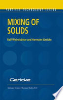Mixing of Solids [E-Book] /