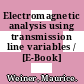 Electromagnetic analysis using transmission line variables / [E-Book]