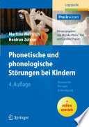 Phonetische und phonologische Störungen bei Kindern [E-Book] : Aussprachetherapie in Bewegung /