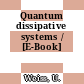Quantum dissipative systems / [E-Book]