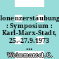 Ionenzerstäubung : Symposium : Karl-Marx-Stadt, 25.-27.9.1973 : Karl-Marx-Stadt, 25.09.1973-27.09.1973.
