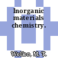 Inorganic materials chemistry.