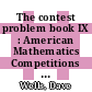 The contest problem book IX : American Mathematics Competitions (AMC 12) 2001-2007 [E-Book] /
