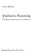 Qualitative reasoning : modeling and the generation of behavior /