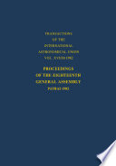 Proceedings of the Eighteenth General Assembly [E-Book] : Patras 1982 /