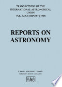Reports on Astronomy [E-Book] /
