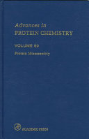 Advances in protein chemistry. 50. Protein misassembly /