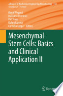 Mesenchymal Stem Cells - Basics and Clinical Application II [E-Book] /