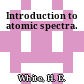 Introduction to atomic spectra.