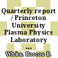 Quarterly report / Princeton University Plasma Physics Laboratory Theory Division: 1993 : 01.04. - 30.06.1993.