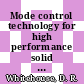 Mode control technology for high performance solid state lasers [E-Book]