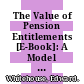The Value of Pension Entitlements [E-Book]: A Model of Nine OECD Countries /