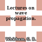 Lectures on wave propagation.