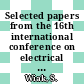 Selected papers from the 16th international conference on electrical machines (ICEM 2004) / [E-Book]