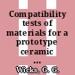Compatibility tests of materials for a prototype ceramic melter for defense glass-waste products : for presentation at the 81st annual international symposium on ceramics in nuclear waste management to be held in Cincinnati, OH on April 30 - May 2, 1978 [E-Book] /