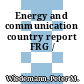 Energy and communication country report FRG /