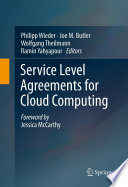 Service Level Agreements for Cloud Computing [E-Book] /