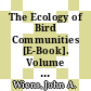 The Ecology of Bird Communities [E-Book]. Volume 2. Processes and Variations /