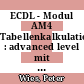 ECDL - Modul AM4 Tabellenkalkulation : advanced level mit Windows 8.1 und Excel 2013 Syllabus 2.0 [E-Book] /