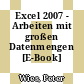Excel 2007 - Arbeiten mit großen Datenmengen [E-Book] /