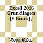 Excel 2016 Grundlagen [E-Book] /