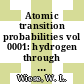 Atomic transition probabilities vol 0001: hydrogen through neon, a critical data compilation /