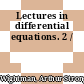 Lectures in differential equations. 2 /