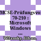MCSE-Prüfungsvorbereitung 70-210 : Microsoft Windows 2000 professional /