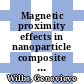 Magnetic proximity effects in nanoparticle composite systems and macrocrystals [E-Book] /
