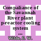 Compaliance of the Savannah River plant p-reactor cooling system with environmental regulations : demonstrations in accordance with sections 316(a) and (b) of the federal water pollution control act of 1972 : [E-Book]
