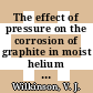 The effect of pressure on the corrosion of graphite in moist helium : [E-Book]