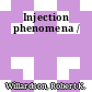 Injection phenomena /