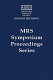 Mechanisms and principles of epitaxial growth in metallic systems : symposium held April 13-14, 1998, San Francisco, California, USA [at the 1998 MRS spring meeting] /