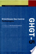Greenhouse gas control technologies : proceedings of the 5th International Conference on Greenhouse Gas Control Technologies [ 2000, Cairns -Qld.] : GHGT - 5 /