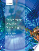 Experimental neutron scattering /