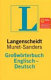 Langenscheidts Grosswörterbuch Englisch. 1. Englisch - deutsch /