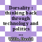 Dorsality : thinking back through technology and politics [E-Book] /