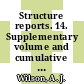 Structure reports. 14. Supplementary volume and cumulative index for 1940-50.