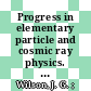 Progress in elementary particle and cosmic ray physics. 7 /