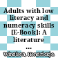 Adults with low literacy and numeracy skills [E-Book]: A literature review on policy intervention /