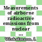 Measurements of airborne radioactive emissions from nuclear power plants and their quality control in the Federal Republic of Germany.