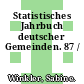 Statistisches Jahrbuch deutscher Gemeinden. 87 /