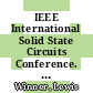 IEEE International Solid State Circuits Conference. 1972 : Philadelphia, PA, 16.02.1972-18.02.1972 /