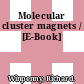 Molecular cluster magnets / [E-Book]