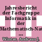 Jahresbericht der Fachgruppe Informatik in der Mathematisch-Naturwissenschaftlichen Fakultät der RWTH Aachen. 1995 /