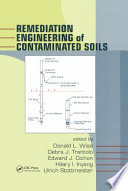 Remediation engineering of contaminated soils /