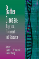 Batten disease : diagnosis, treatment, and research /