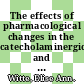 The effects of pharmacological changes in the catecholaminergic and cholinergic systems on arousal and covert orienting /
