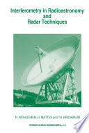 Interferometry in Radioastronomy and Radar Techniques [E-Book] /